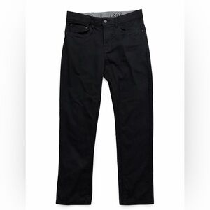 IZOD Black Stretch Straight Fit Jeans Mens 34x29